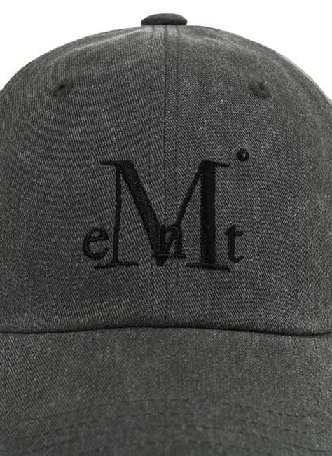 Mucent Signature Ball Cap Dyeing Gray Denim