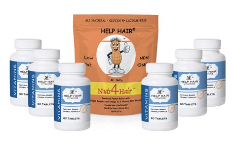 Help Hair Vitamins for Men and Women - Natural Hair Vitamins