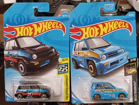 Hot Wheels 85 Honda City Turbo II Black Speed Graphics And Blue Nightburnerz EBay
