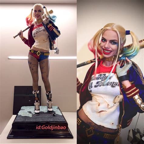 Jnd Studio Scale Female Joker Harley Quinn Resin Model In Stock New