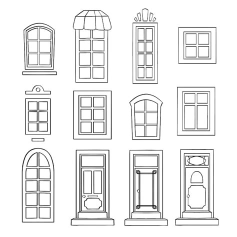 Window Clipart Black And White