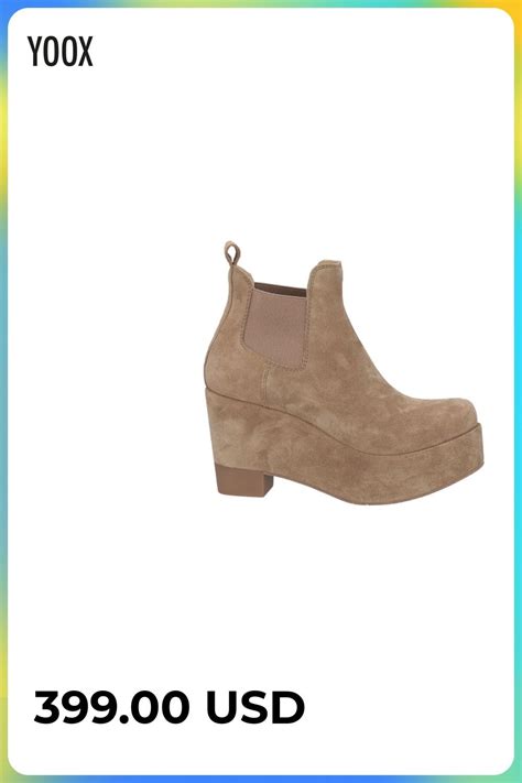 Pedro GarcÍa Khaki Women‘s Ankle Boot Yoox In 2024 Pedro Garcia