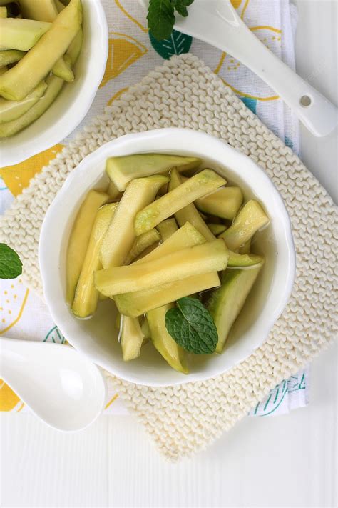 cara membuat manisan mangga manis 3