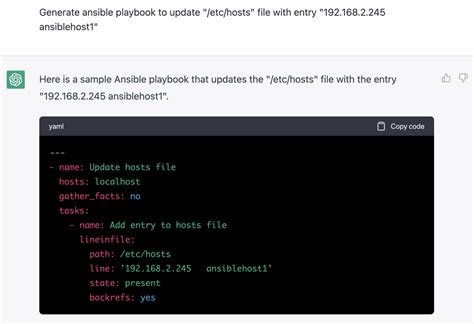 How To Create An Ansible Playbook Quickly Use ChatGPT UnixArena