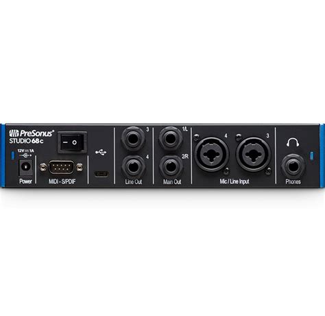 ЗВУКОВАЯ КАРТА PRESONUS STUDIO 68C