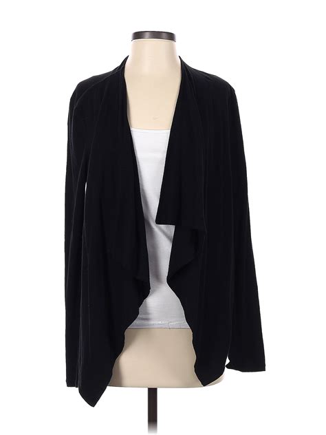 J Crew Color Block Solid Black Cardigan Size S 74 Off ThredUp