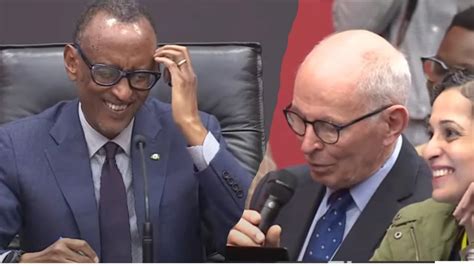 Video Reba Umuzungu Asekeje Kagame Mu Kiganiro N Abanyamakuru Youtube