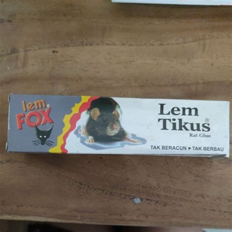 Jual Lem Tikus Fox Tube Gr Original Shopee Indonesia