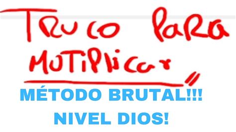 Truco para MULTIPLICAR por 5 Cualquier número a la velocidad de la Luz