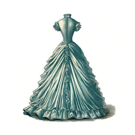 Victorian Ball Gown Stock Illustrations 110 Victorian Ball Gown Stock