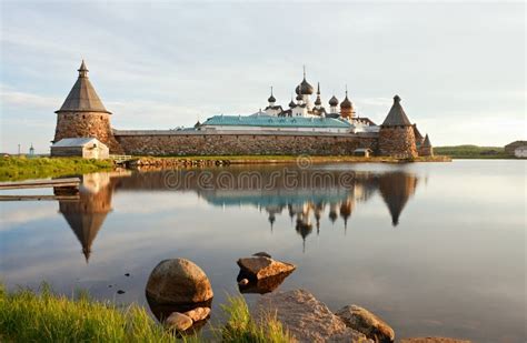 Monasterio De Solovetsky Foto De Archivo Imagen De Fortaleza