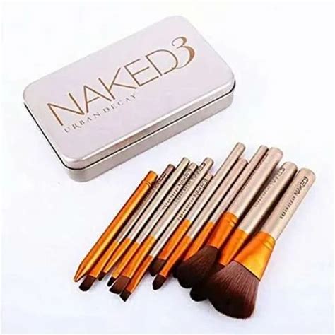 Naked 3 Cosmetic Brush Set Packaging Type Box At Rs 105 Box In New Delhi ID 25193158055