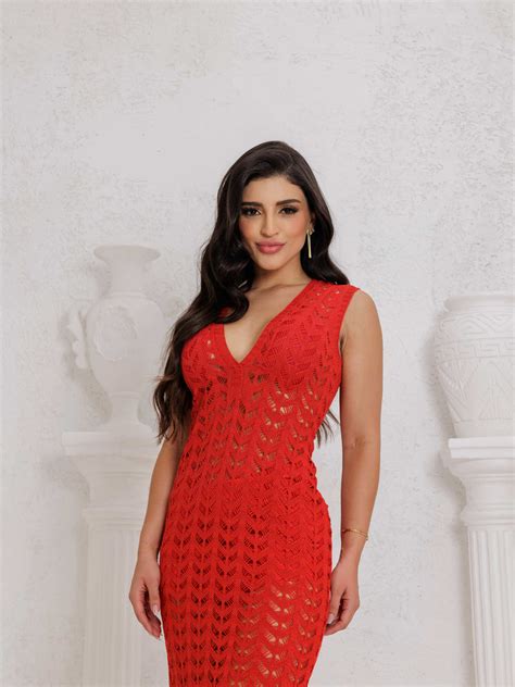 Vestido Midi Tricot transparência Hot Panties Miafelly Cia do Vestido Os Melhores Looks