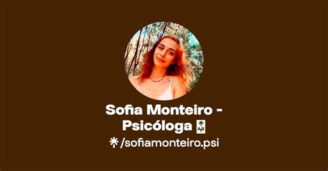 Sofia Monteiro Psicóloga Instagram Linktree