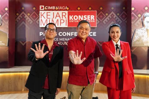 CIMB Niaga Akan Gelar Konser Kejar Mimpi Untuk Indonesia 2023 Gaya Hidup