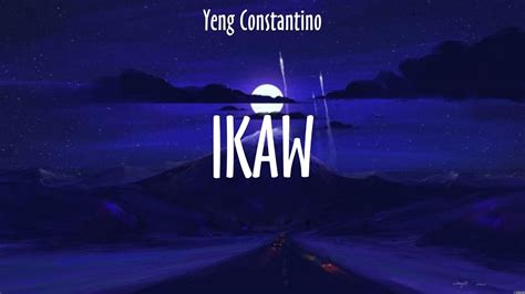 Ikaw Yeng Constantino Lyrics Dulo Ng Hangganan YouTube