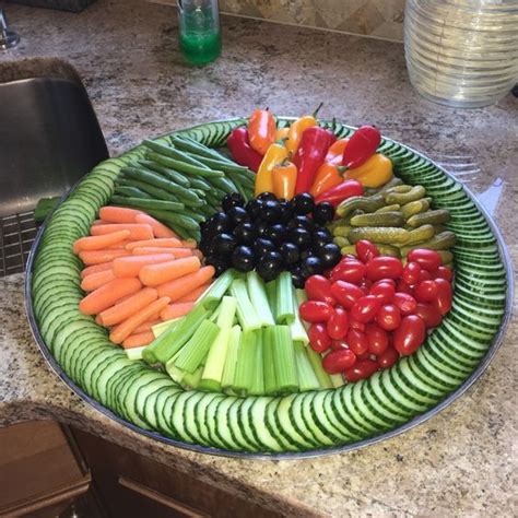 The Professional Chef ВК Veggie Tray Veggie Platters Appetizer