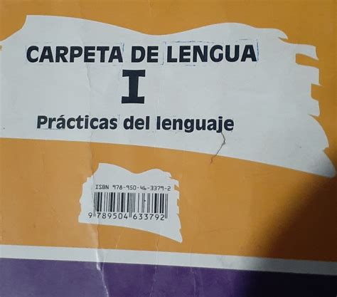 Carpeta De Lengua Practicas Del Lenguaje Santillana En Bah A Blanca