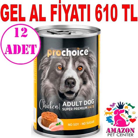 Pro Choice Tavuklu Ezme Köpek Konservesi 400 Gr 12 AD 18915006