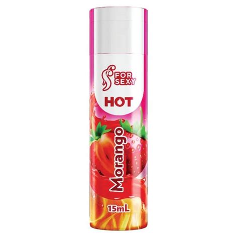 Gel Sexo Oral Comestível Sensação Esquenta Hot Diversos Sabores For Sexy Gel para Sexo