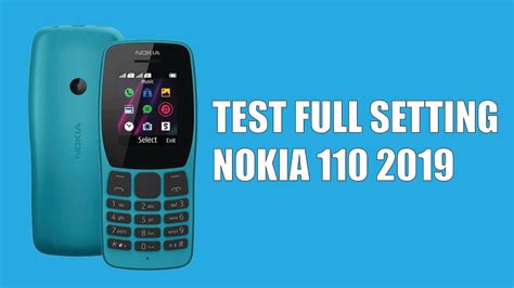 Nokia 110 4g User Manual