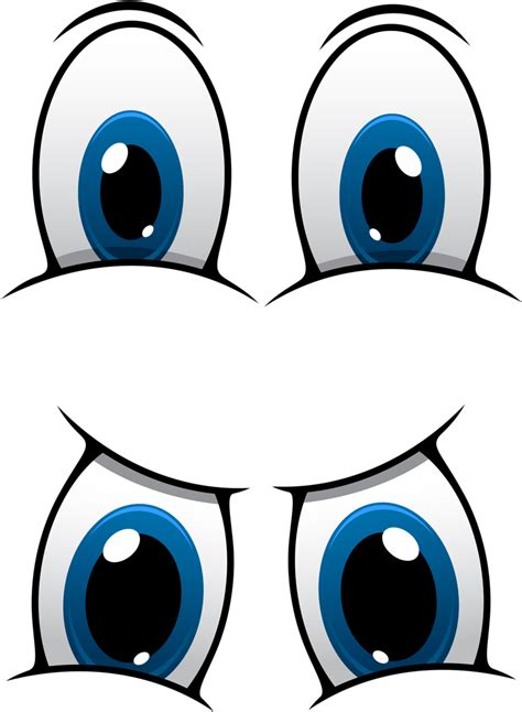 Download Cute Eye Clip Art , Png Download - Happy Cartoon Eyes Cute ...