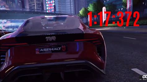 Asphalt 9 Weekly Challange Pudong Rise 4 TVR Griffith 1 17 372 YouTube