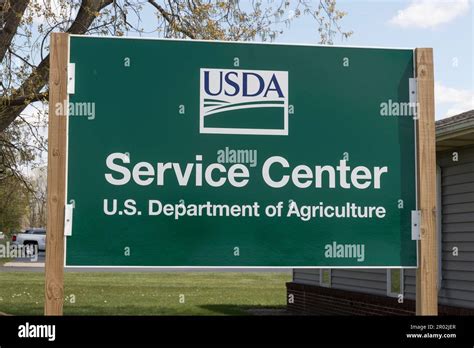 Warsaw Circa May 2023 Usda Service Center The Us Department Of