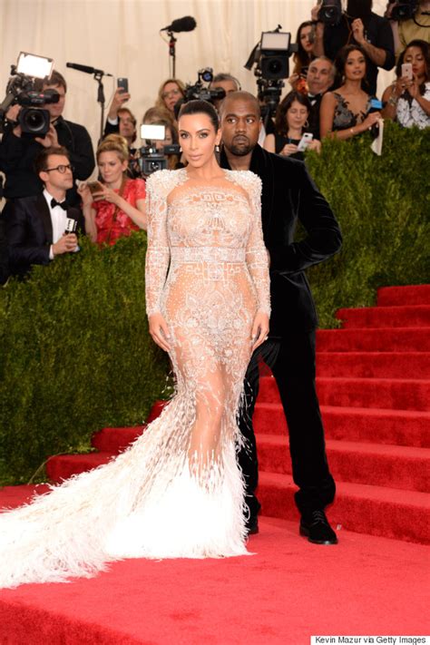 Kim Kardashian And Kanye West Take Over The Met Gala Red Carpet | HuffPost