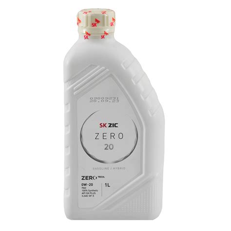 Масло моторное ZIC ZERO 0W20 синтетика 1 л 132035 купить недорого по ...