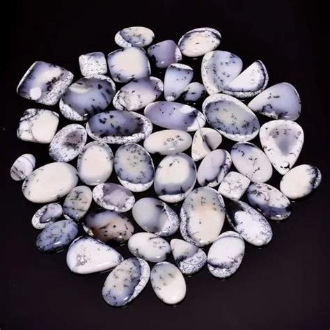 Polished Dendrite Opal Stone For Jewelry At Best Price In Jaipur Id