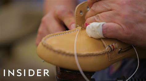 How Sperry Boat Shoes Are Made The Making Of Youtube