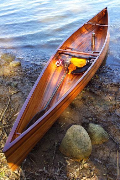 Canoe Plans The Ashes Solo Day For Cedar Strip Construction Boat