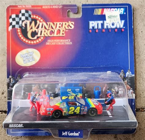 Jeff Gordon Winners Circle NASCAR Pit Row Series Collectible Rainbow