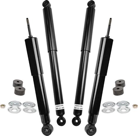 4pc Front And Rear Shock Absorbers Kit