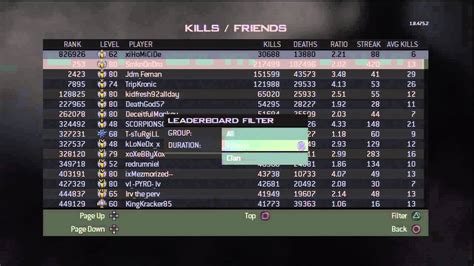 Mw3 Leaderboards As Of 7 30 12 YouTube