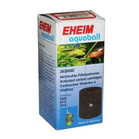 Eheim Mousse Charbon Pour Filtre Aquaball 60 180 200 14 55