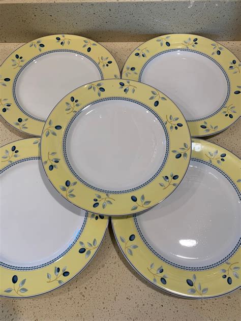 Set Of 5 Royal Doulton Blueberry Dinner Plate Etsy