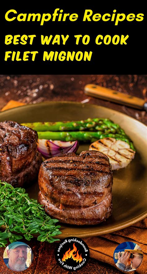 The Best Internal Temperature for Filet Mignon