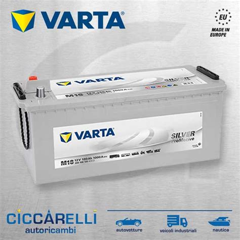 Batteria Varta M18 180 Ah 1000 A Autoricambi Ciccarelli