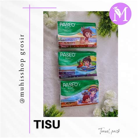 Jual Tissue Tisu Paseo Travel Pack 50 Sheets Shopee Indonesia