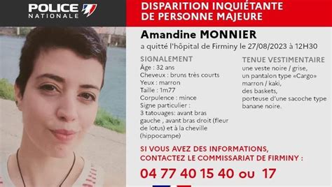 Firminy La Police Lance Un Appel à Témoins Pour Une Disparition