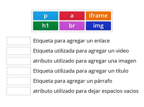 Jugando Con Conceptos De HTML Match Up