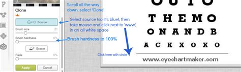 Macular Degeneration Eye Chart Printable