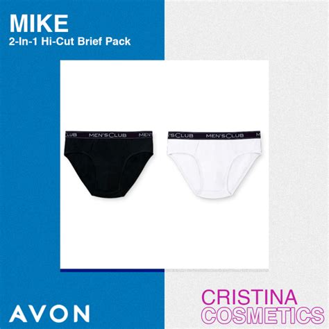 Avon Men S Club Mike In Hi Cut Bikini Brief Pack Cristina Cosmetics Lazada Ph