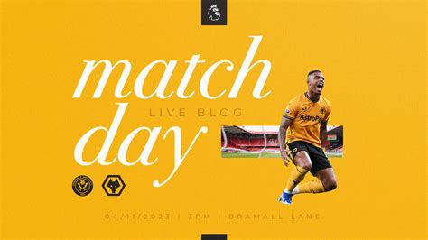 Matchday Blog Sheff United Vs Wolves Men S First Team News