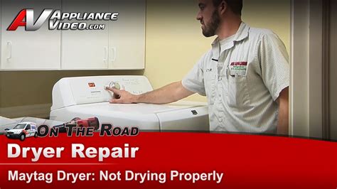 Dryer Repair Diagnostic Not Drying Maytag Whirlpool Roper