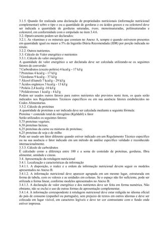 N Alimento Rdc nº 360 23 122003 informação nutricional PDF