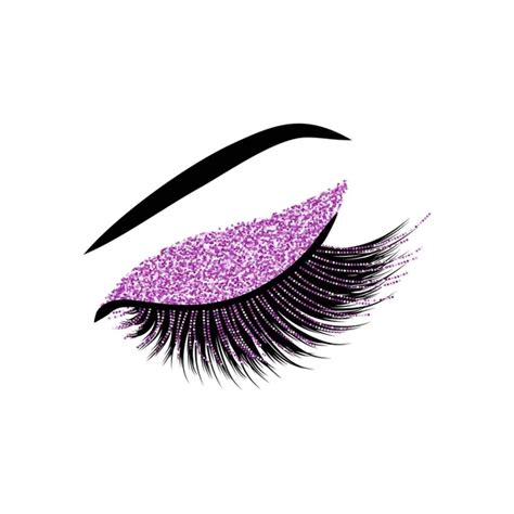 Lashes Vector Illustration Stock Vector Image By Sashica