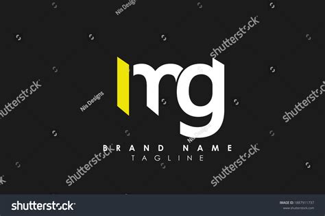 Alphabet Letters Initials Monogram Logo Mg Stock Vector Royalty Free 1887911737 Shutterstock